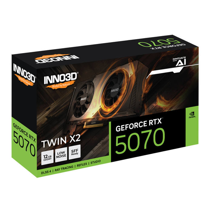 INNO3D Twin X2 GeForce RTX 5070 12GB