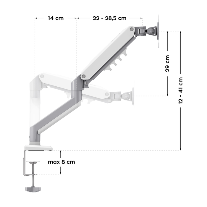 Mark Adler Flow 2.0 Desk Mount 15"-32"