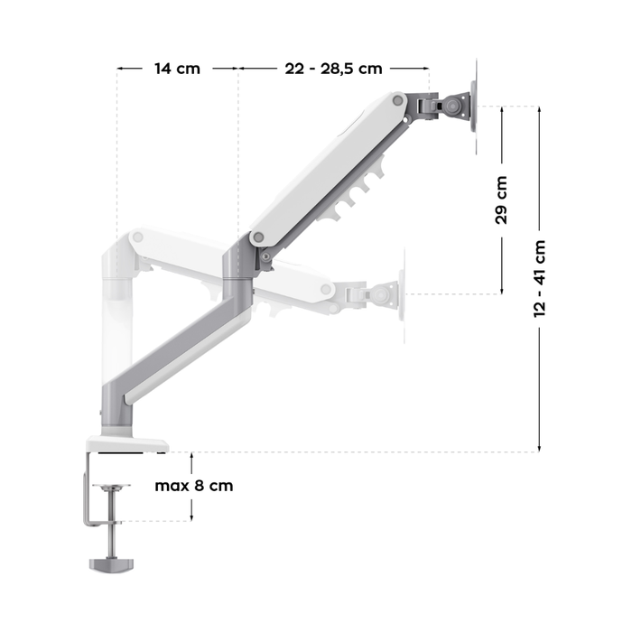 Mark Adler Flow 4.0 Desk Mount 15"-32"