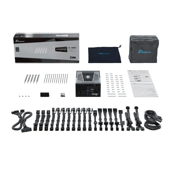 Seasonic Power Supply Prime TX-1600 ATX31 Titanium 1600W