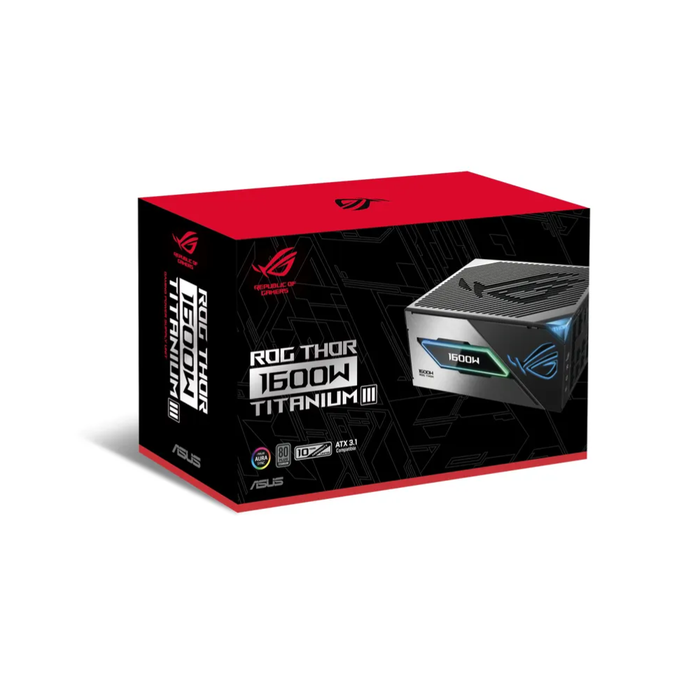 Asus Power Supply Rog Thor III Gaming 1600W Titanium