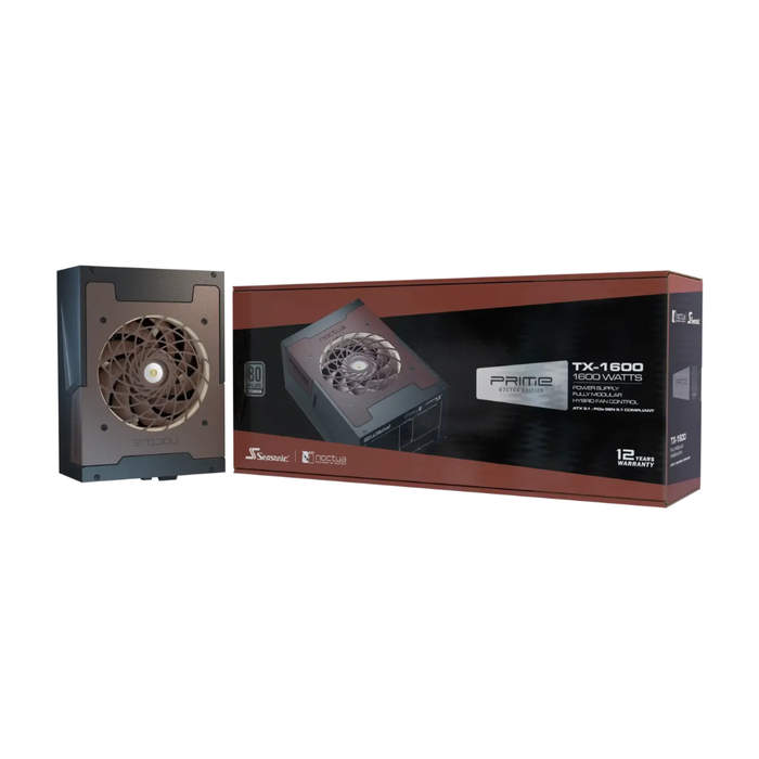 Seasonic Power Supply Prime TX-1600 Noctua Edition Titanium 1600W