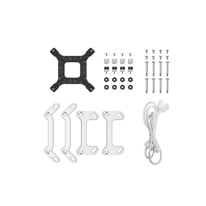 DeepCool All in one Liquid Cooler LT240 ARGB White