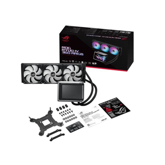 Asus Liquid Cooler ROG Ryuo IV 360 ARGB Black