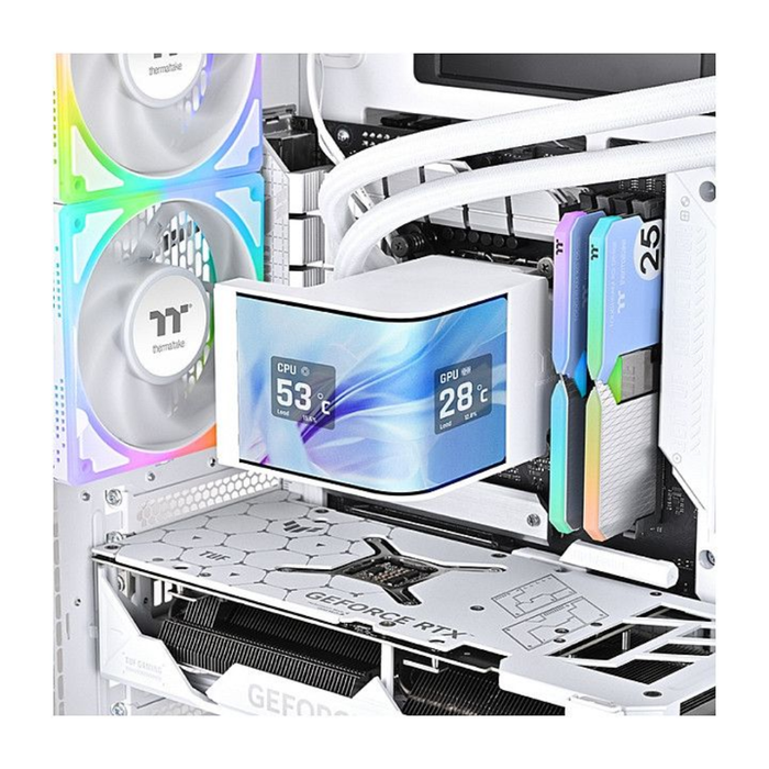 Thermaltake Liquid Cooler MAGCurve 360 Ultra Snow RGB White