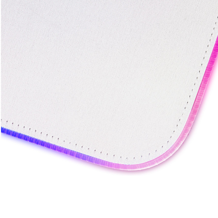 Deltaco WMP90 RGB White XL Gaming Mouse Pad