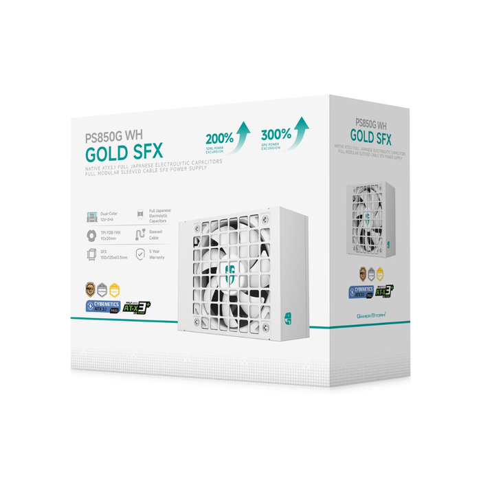 DeepCool  Power Supply Gamer Storm PS850G 850W White