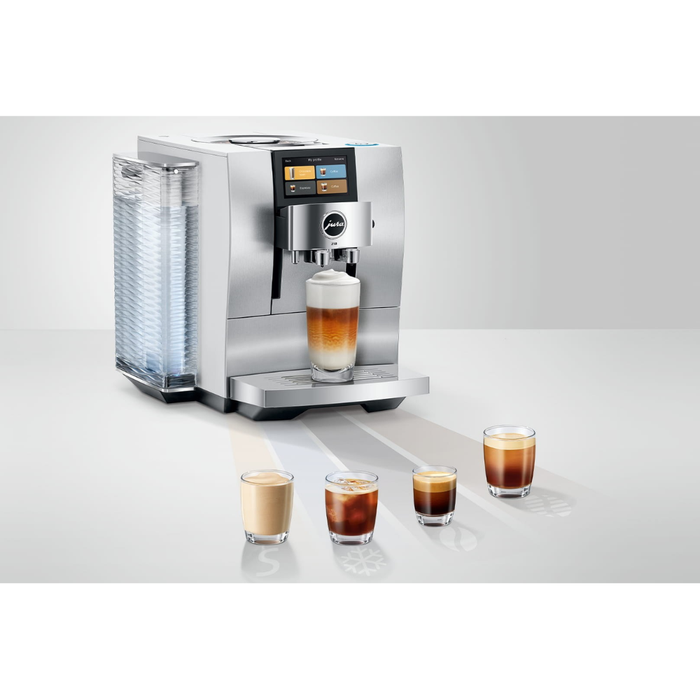 Jura Fully Automatic Espresso Coffee Machine Z10 2.4L Aluminium White