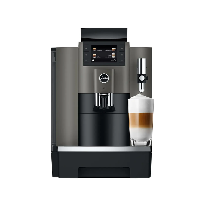Jura Dark Inox Espresso Coffee Machine W8 Black