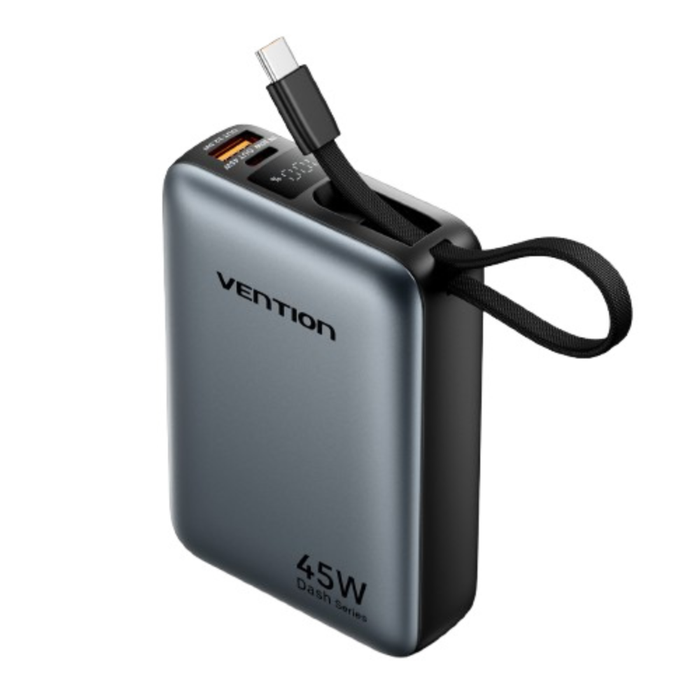 Vention Powerbank 20000mAh 45W Built-in 2 USBC FHGH0-TY