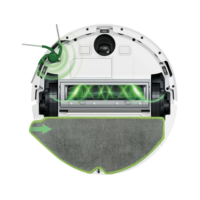 iRobot Robot Vacuum Cleaner Roomba Combo 115 White