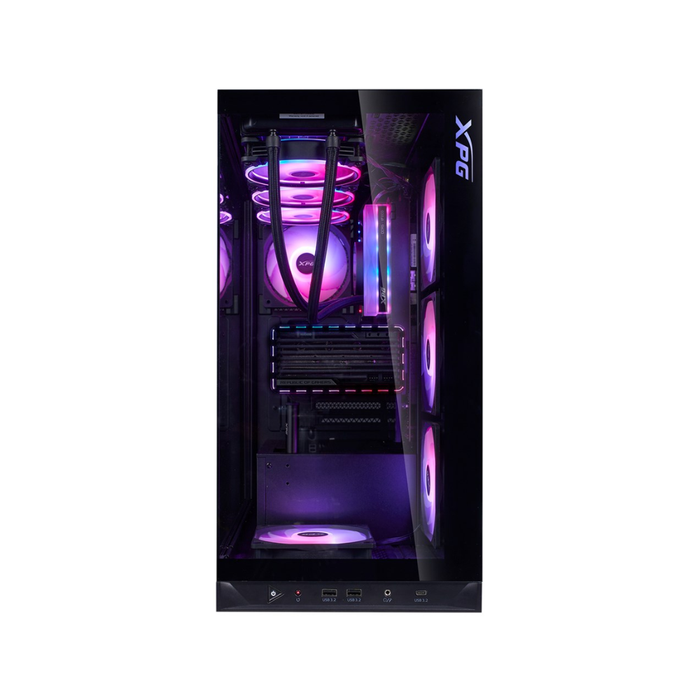XPG PC Case Invader X BTF Midi Tower Black