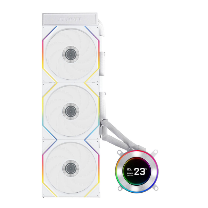 Lian Li Liquid Cooler Hydroshift ll LCD-C 360TL White