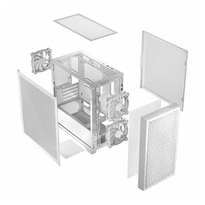 Logic PC Case Dart Pro Mini USB-C White