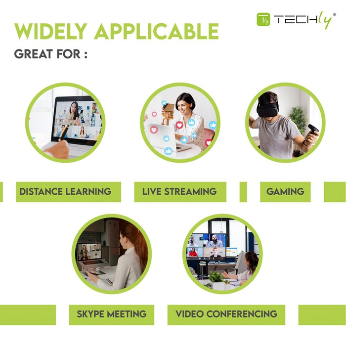 Techly ICC SH-22 Conference Microphone Black