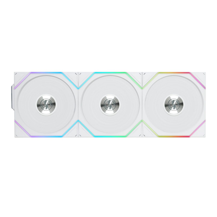 Lian Li Fan UNI TL Wireless Reverse LCD ARGB Triple Pack White