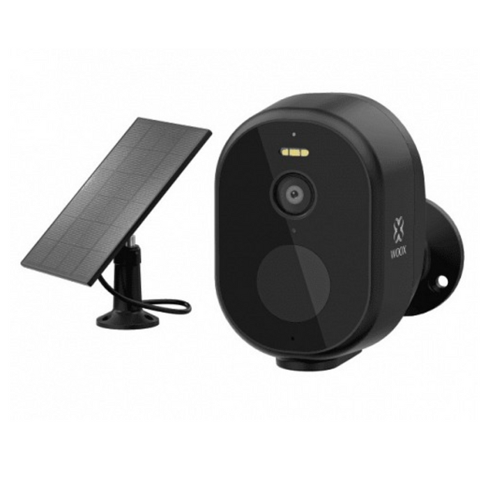 WOOX Outdoor Battery Camera 3MP with Solar Panel R4252 Black