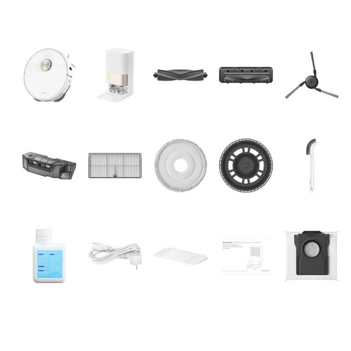 Dreame Robot Vacuum Cleaner X40 Ultra Complete White