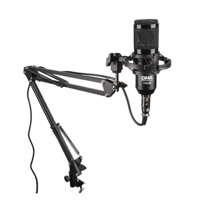 DNA You2B Podcast Kit with Microphone, Audio Interface and Tripod