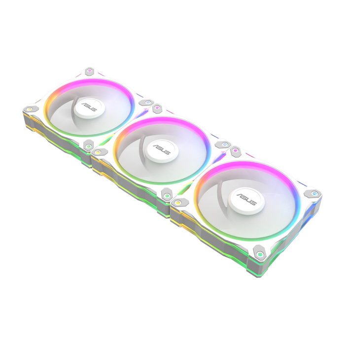 Asus Prime Reverse Fan MR120 ARGB 120mm White Triple Pack