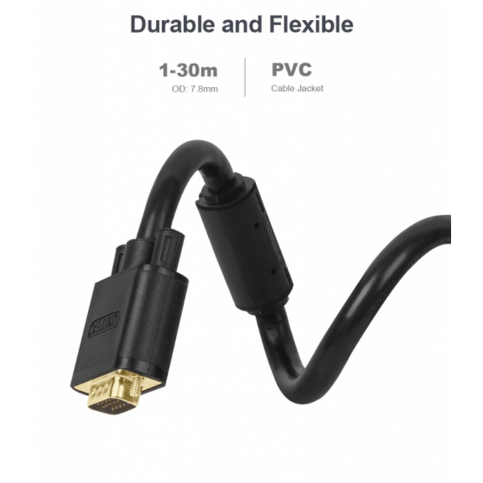 Unitek Y-C503G VGA to VGA Cable 1.5m