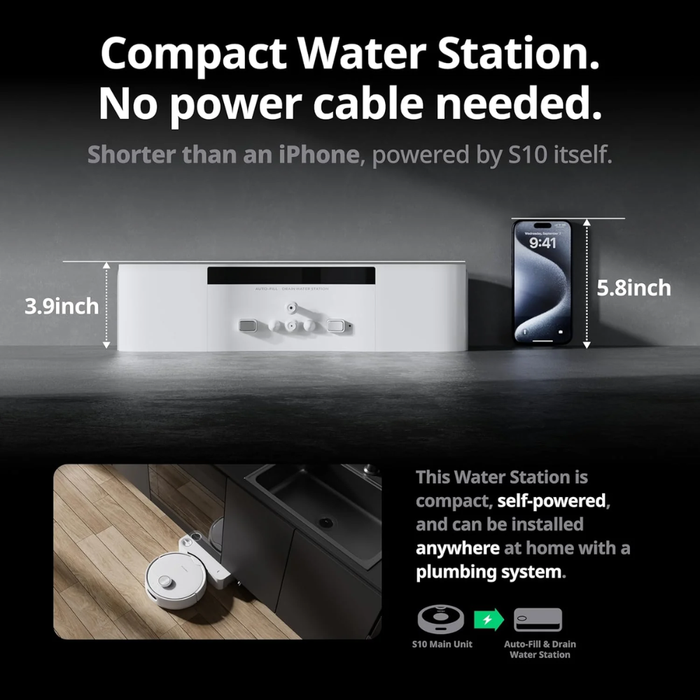 SwitchBot Robot Vacuum Cleaner S10