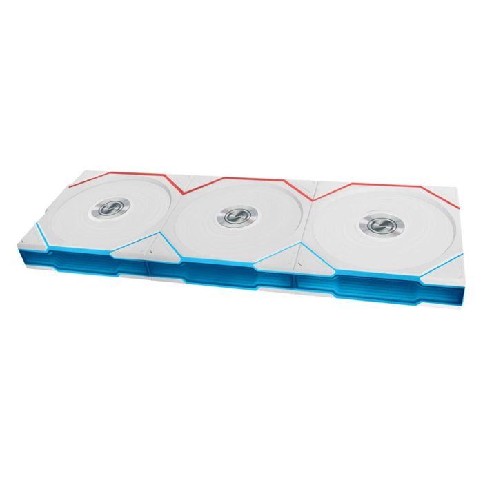 Lian Li Fan UNI TL Wireless Reverse LCD ARGB Triple Pack White