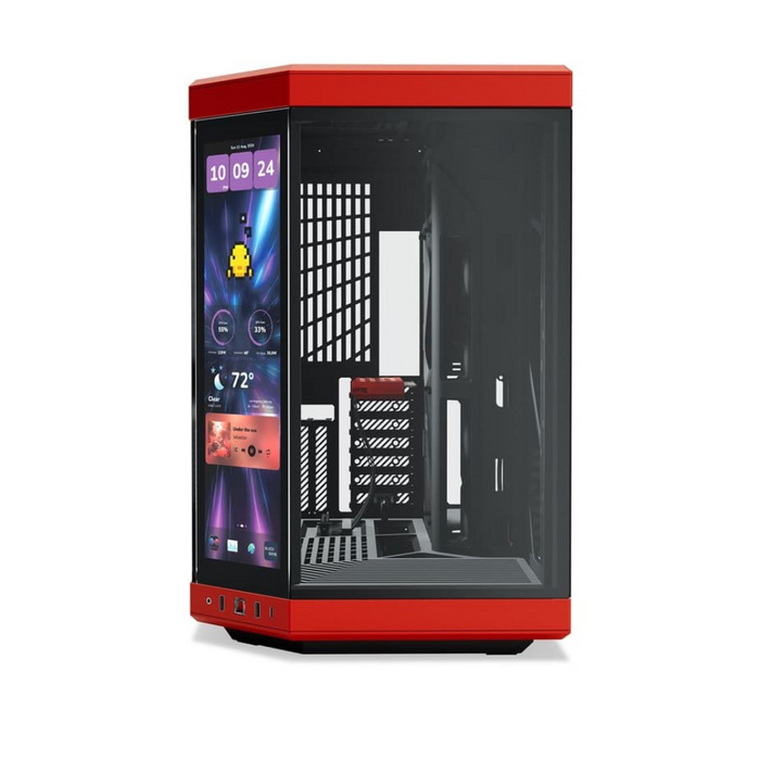 HYTE PC Case Y70 Touch Infinite Black Cherry