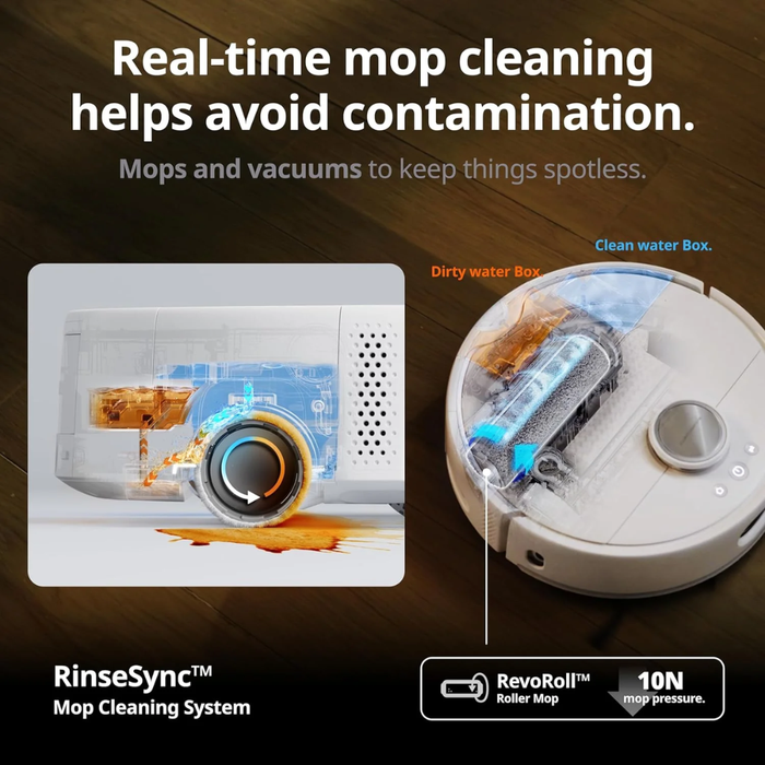 SwitchBot Robot Vacuum Cleaner S10