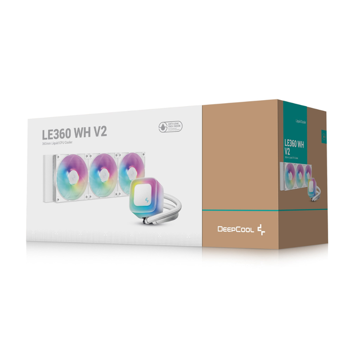 DeepCool LE360 V2 Liquid Cooler RGB White