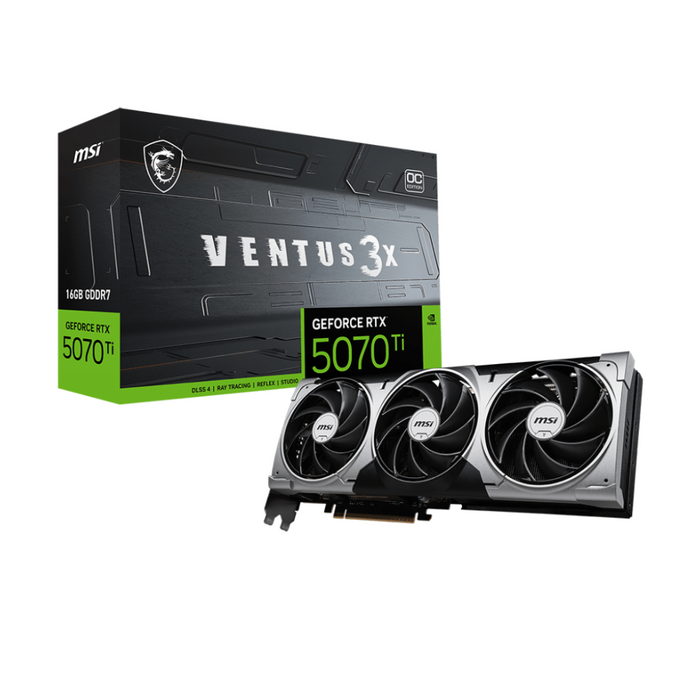 MSI Ventus 3X GeForce RTX 5070 Ti OC 16GB