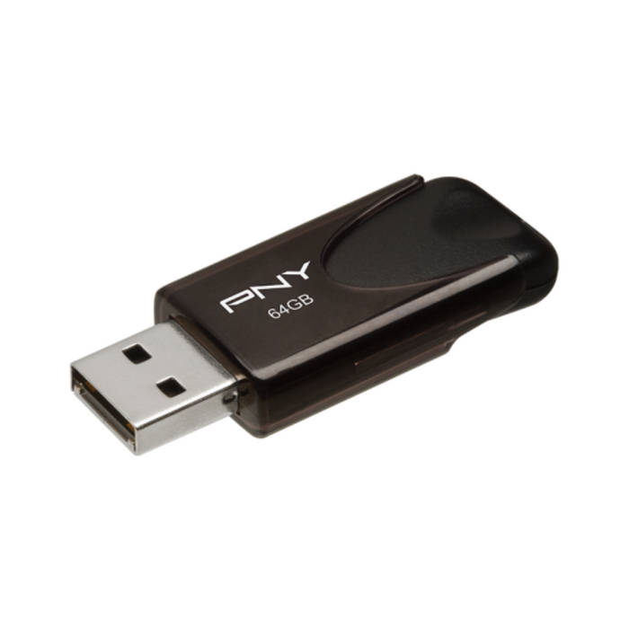 PNY Attache 4 USB 2.0 Flash Drive 64GB