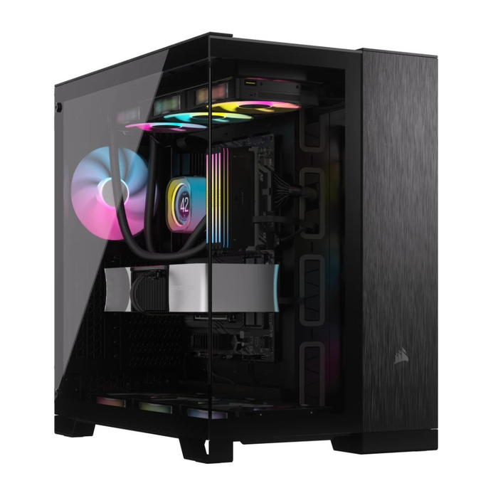 Corsair PC Case CC-9011283-WW RGB Aluminium Black