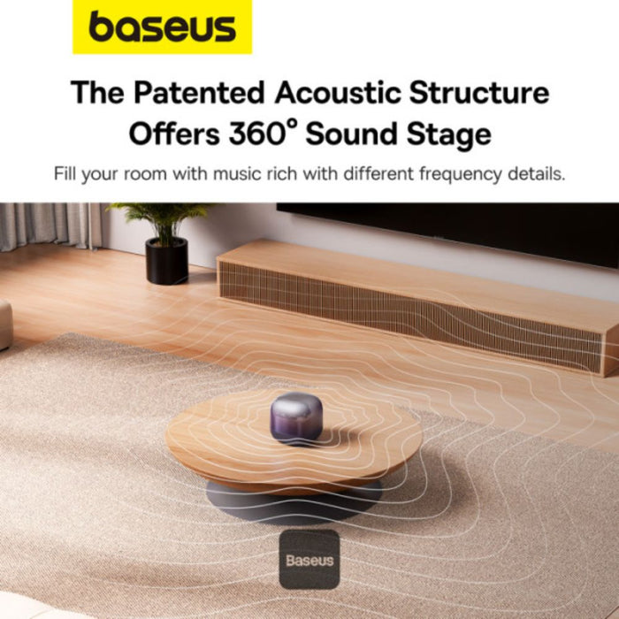 Baseus AeQur V2 Portable Speaker Midnight Purple