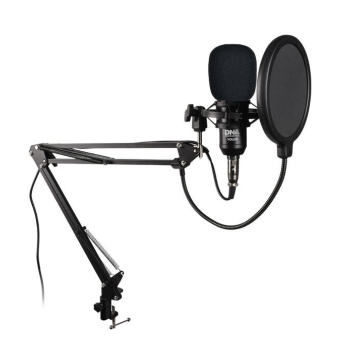 DNA You2B Podcast Kit with Microphone, Audio Interface and Tripod