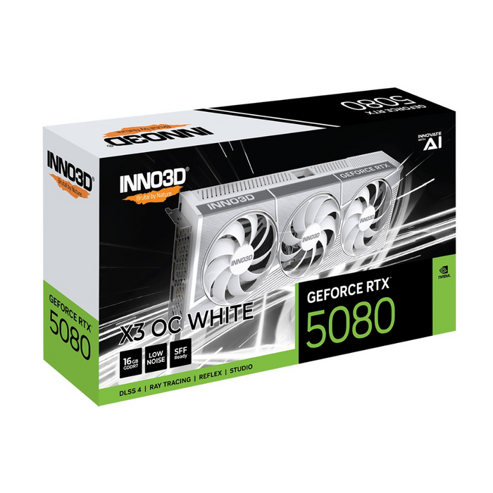 INNO3D GeForce RTX 5080 X3 OC White 16GB