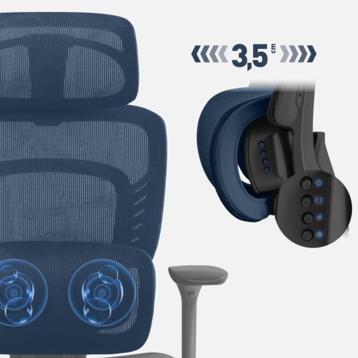 Mark Adler Visioner 6.1 Black Massage Office Chair