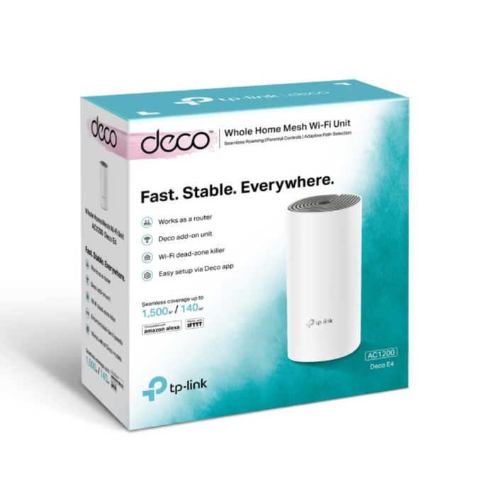 TP-Link Whole Home Mesh W-Fi System Deco E4 (2 Pack)