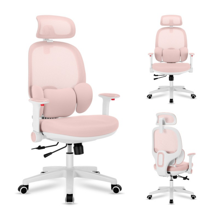 Mark Adler Junior 6.3 Ergonomic Children's Chair Pink