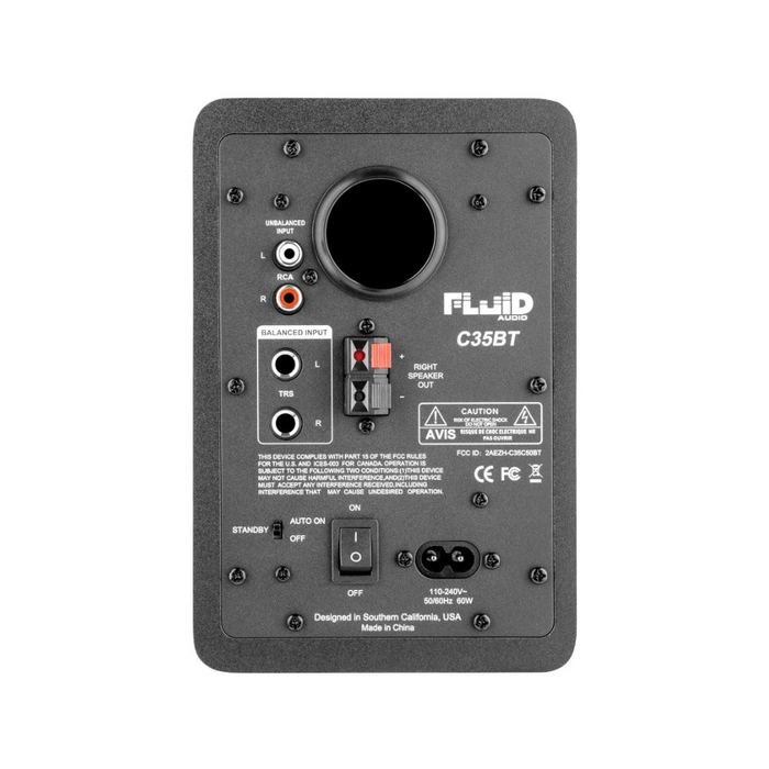 Fluid Audio C35BT Two-Way Wireless Speakers