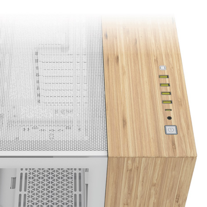 Corsair PC Case CC-9011284-WW RGB Bamboo White