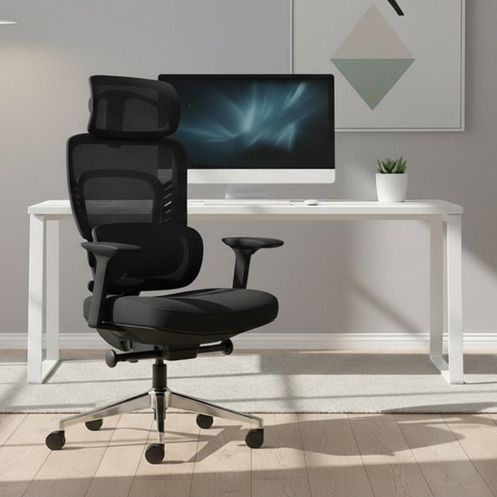 Mark Adler Visioner 6.1 Black Massage Office Chair