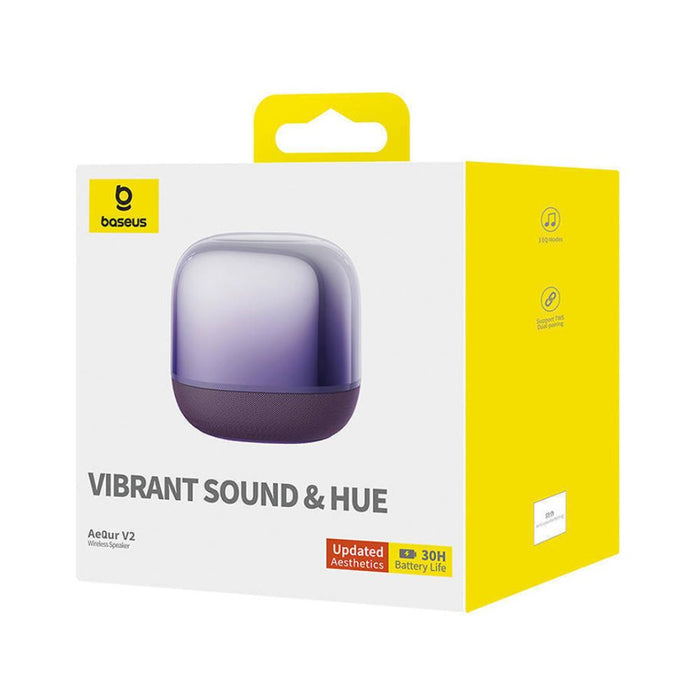 Baseus AeQur V2 Portable Speaker Midnight Purple
