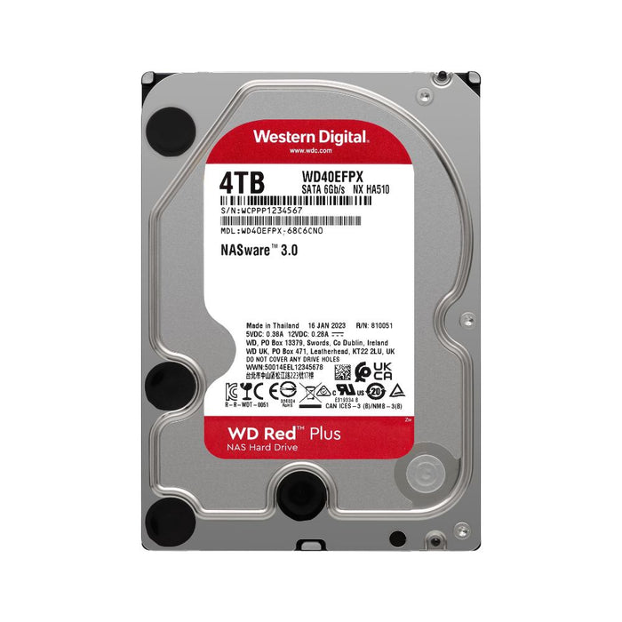 Western Digital HDD Red Plus 3.5" 4TB