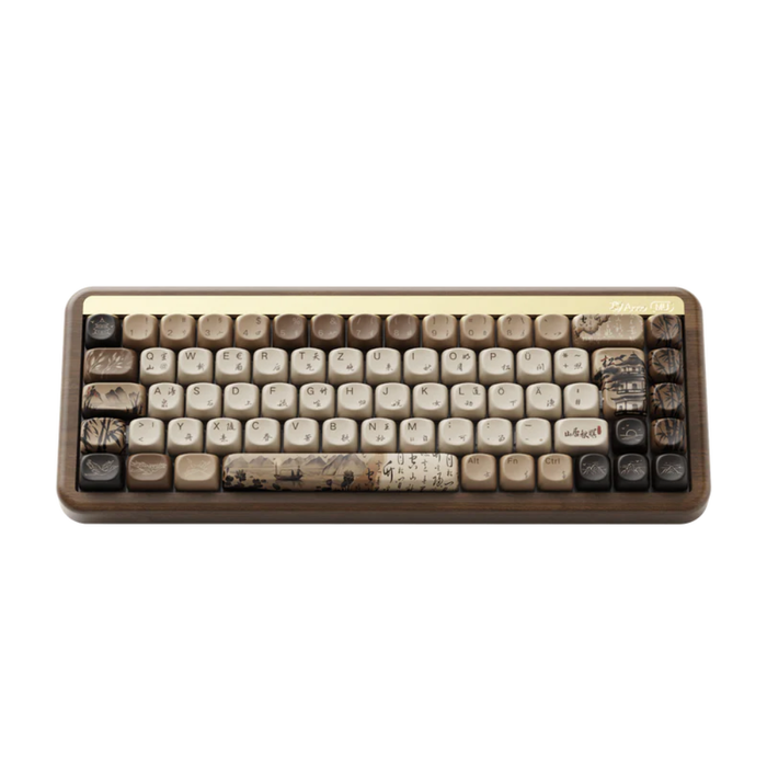 Akko Mechanical Wireless Wooden Keyboard MU01 Mountain Seclusion