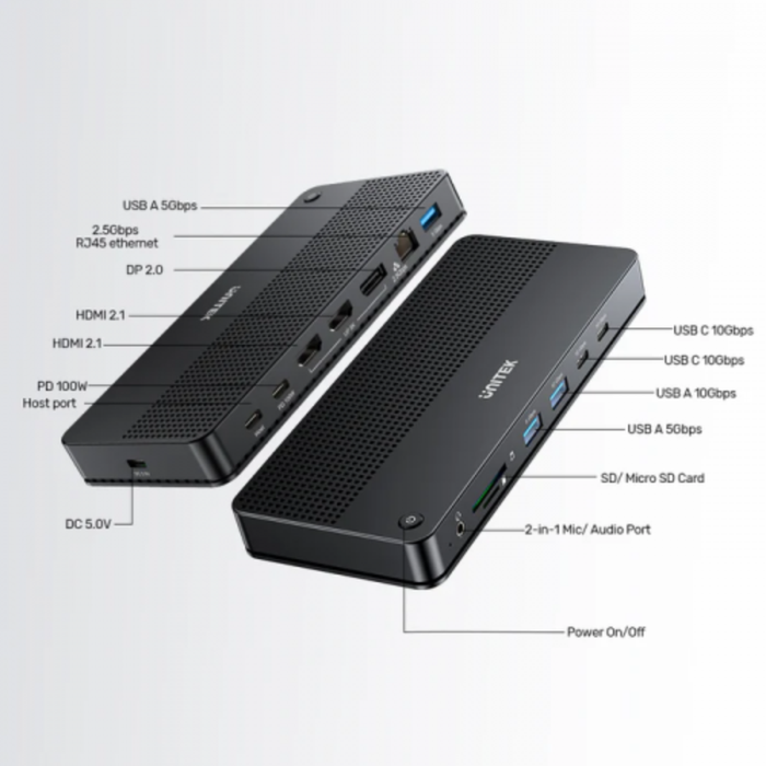 Unitek D1104A Type-C 13-in-1 Docking Station