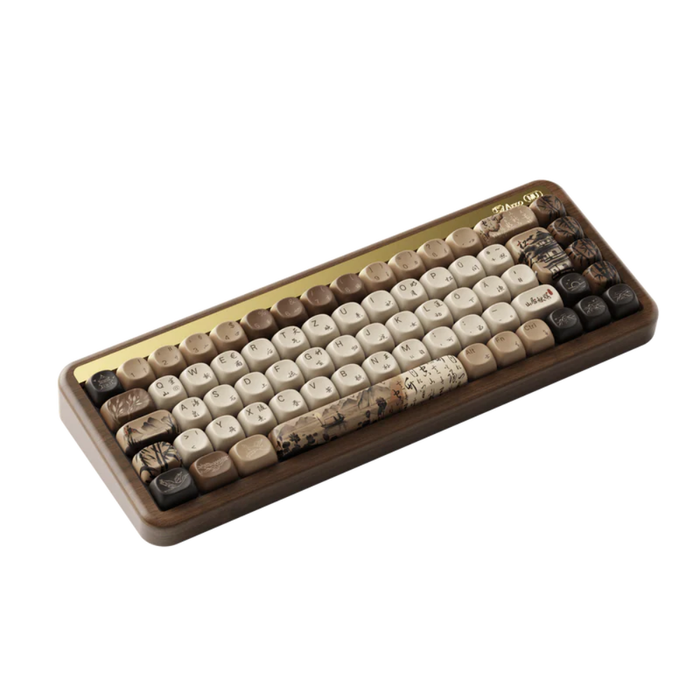 Akko Mechanical Wireless Wooden Keyboard MU01 Mountain Seclusion