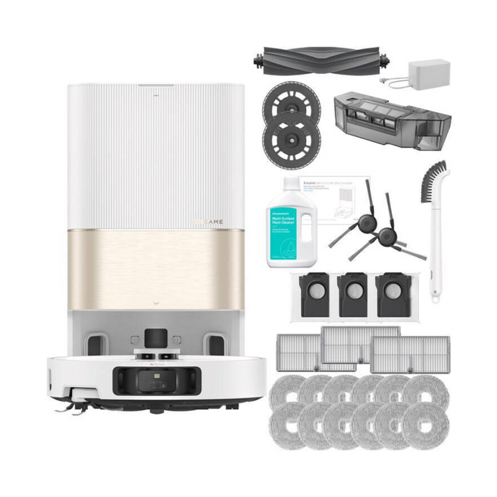Dreame Robot Vacuum Cleaner X40 Ultra Complete White