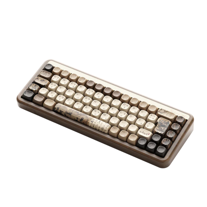 Akko Mechanical Wireless Wooden Keyboard MU01 Mountain Seclusion