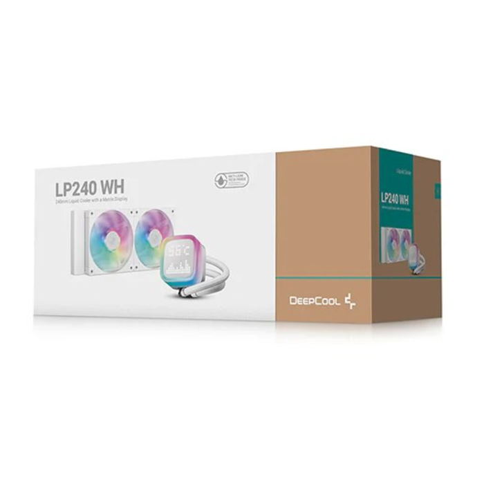 DeepCool LP240 V2 Liquid Cooler RGB White